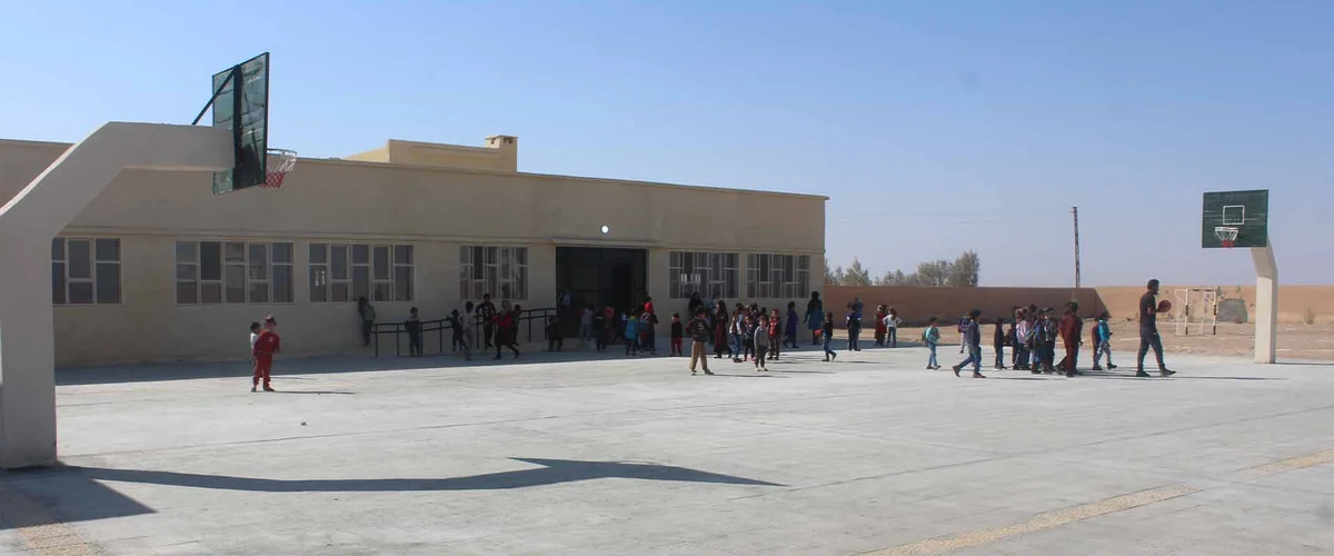 مدرسة عجيان الشر - الحسكة
